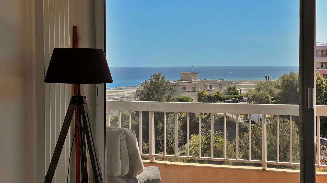 Le Bleu Azur Lägenhet Nice Exteriör bild